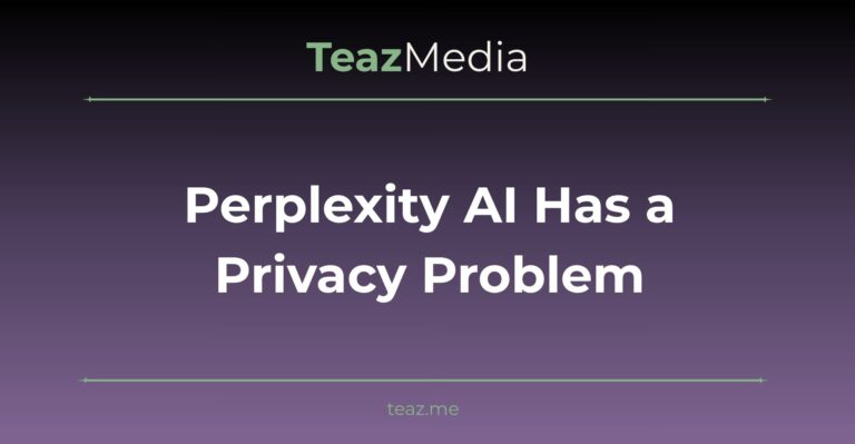 Perplexity AI privacy lawsuit featured image - TeazMedia blog
