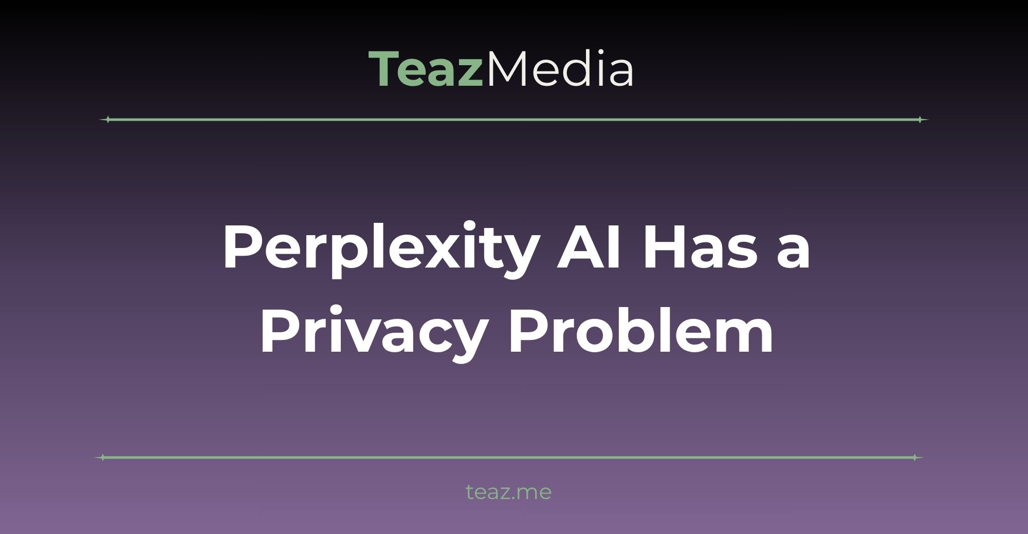 Perplexity AI privacy lawsuit featured image - TeazMedia blog