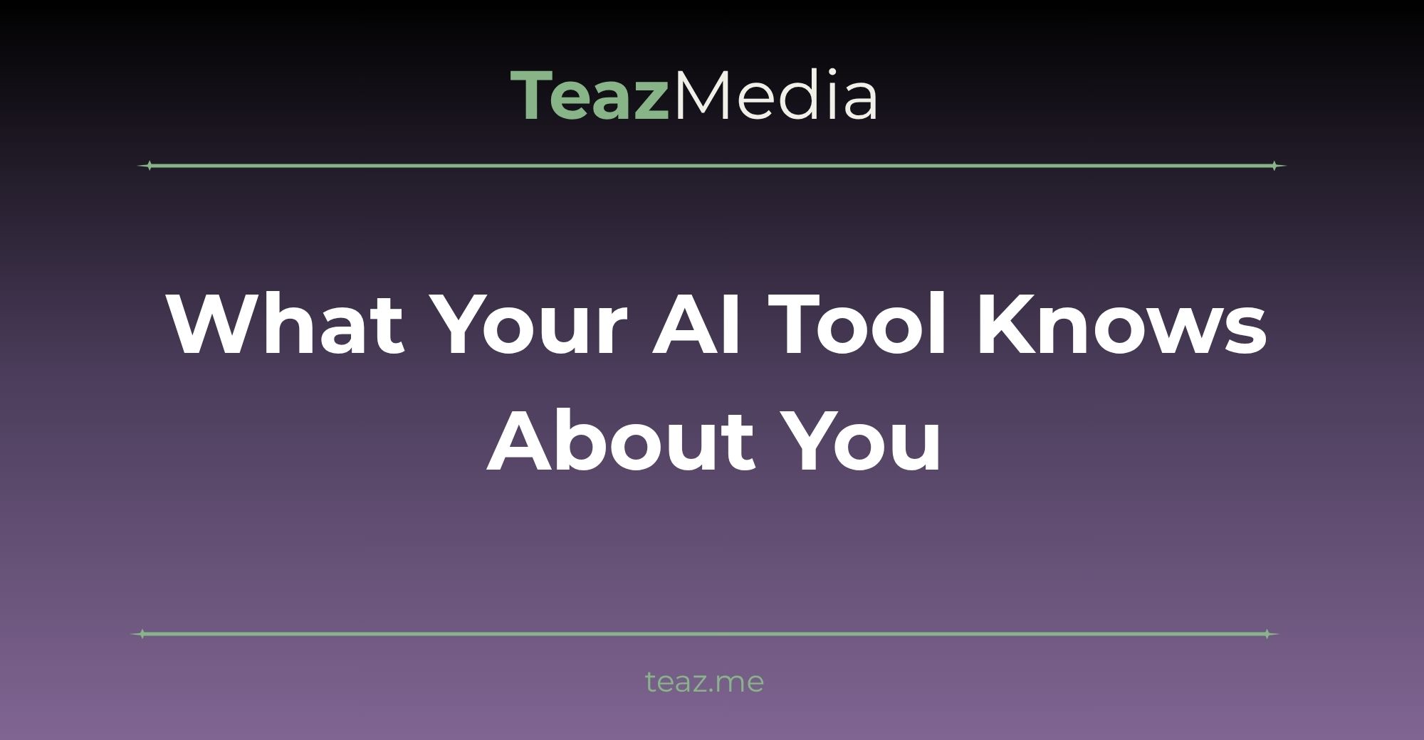 What AI privacy risks know about you